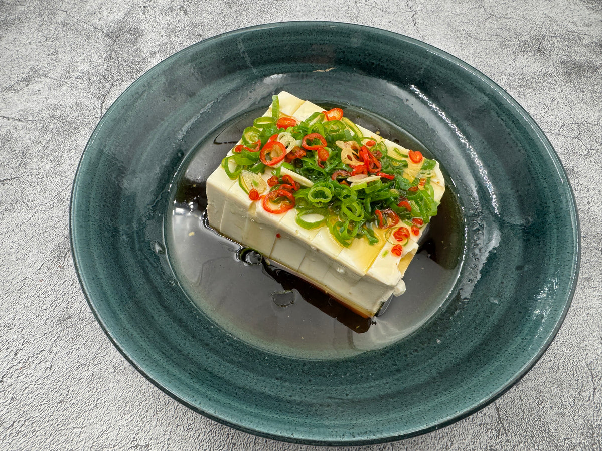 Seidentofu in lecker