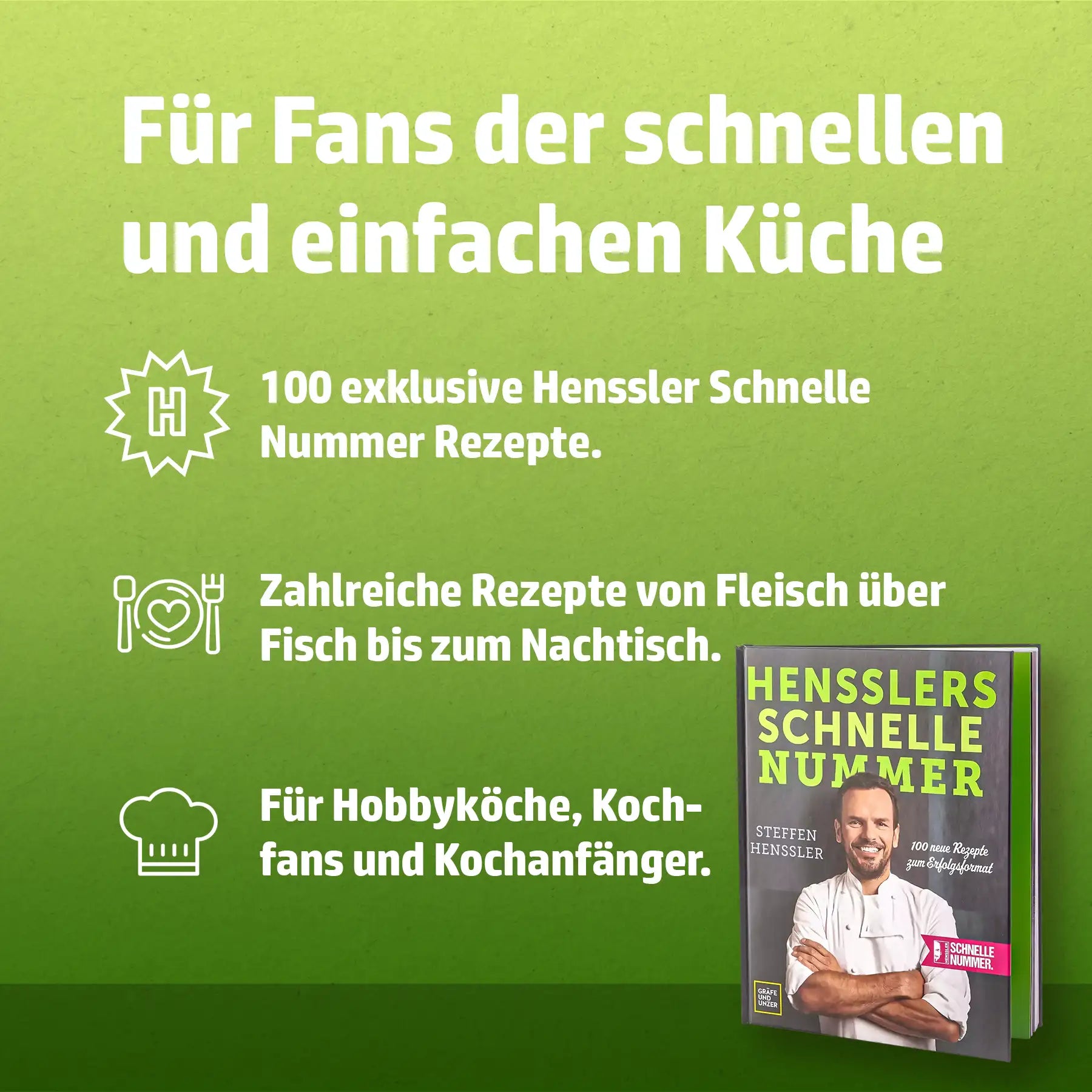 Hensslers Schnelle Nummer - Das Buch – HENSSLERS