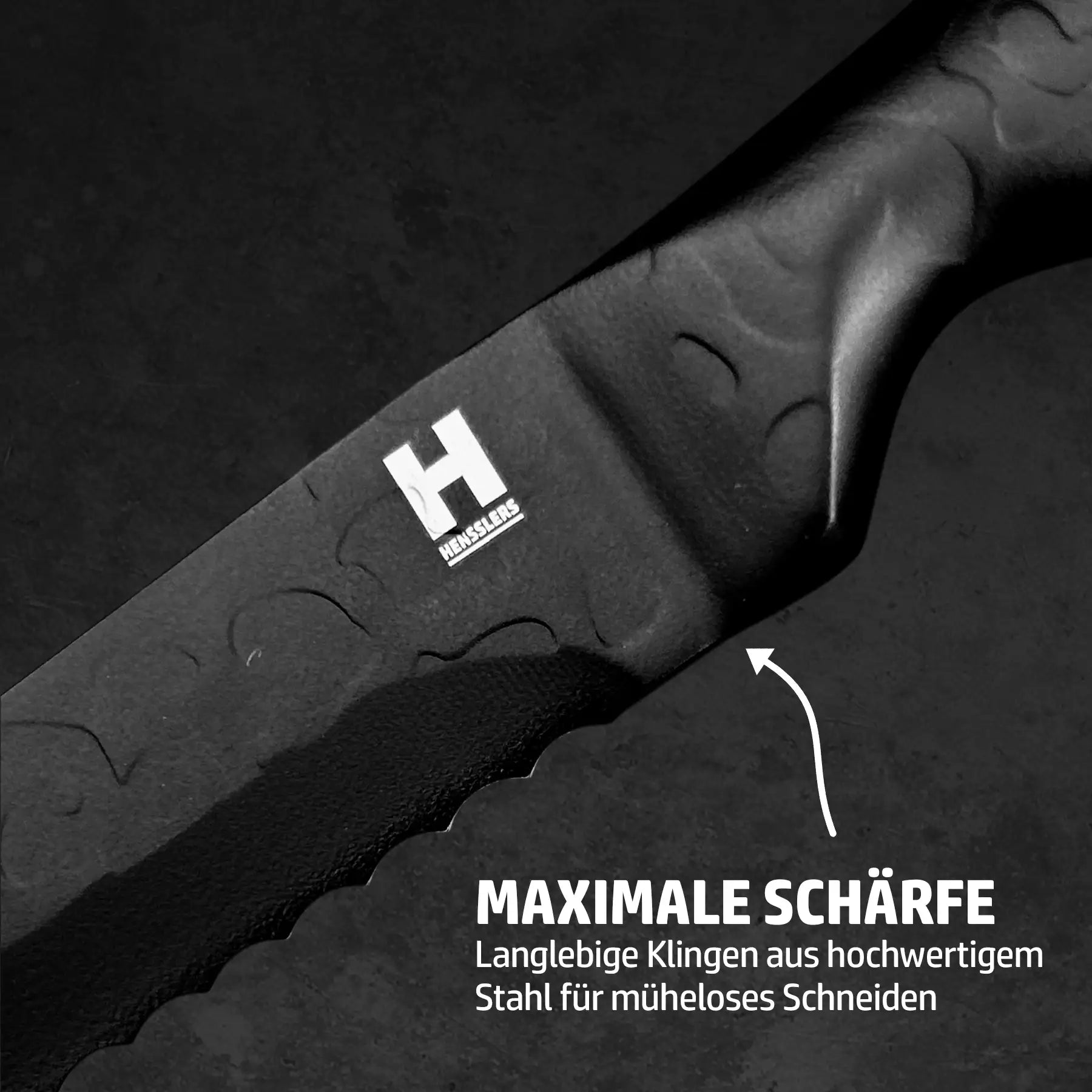 Hensslers Black Blade Brotmesser online kaufen