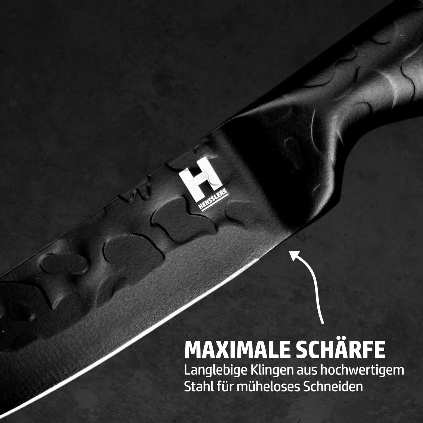 Hensslers Black Blade Gemüsemesser online kaufen