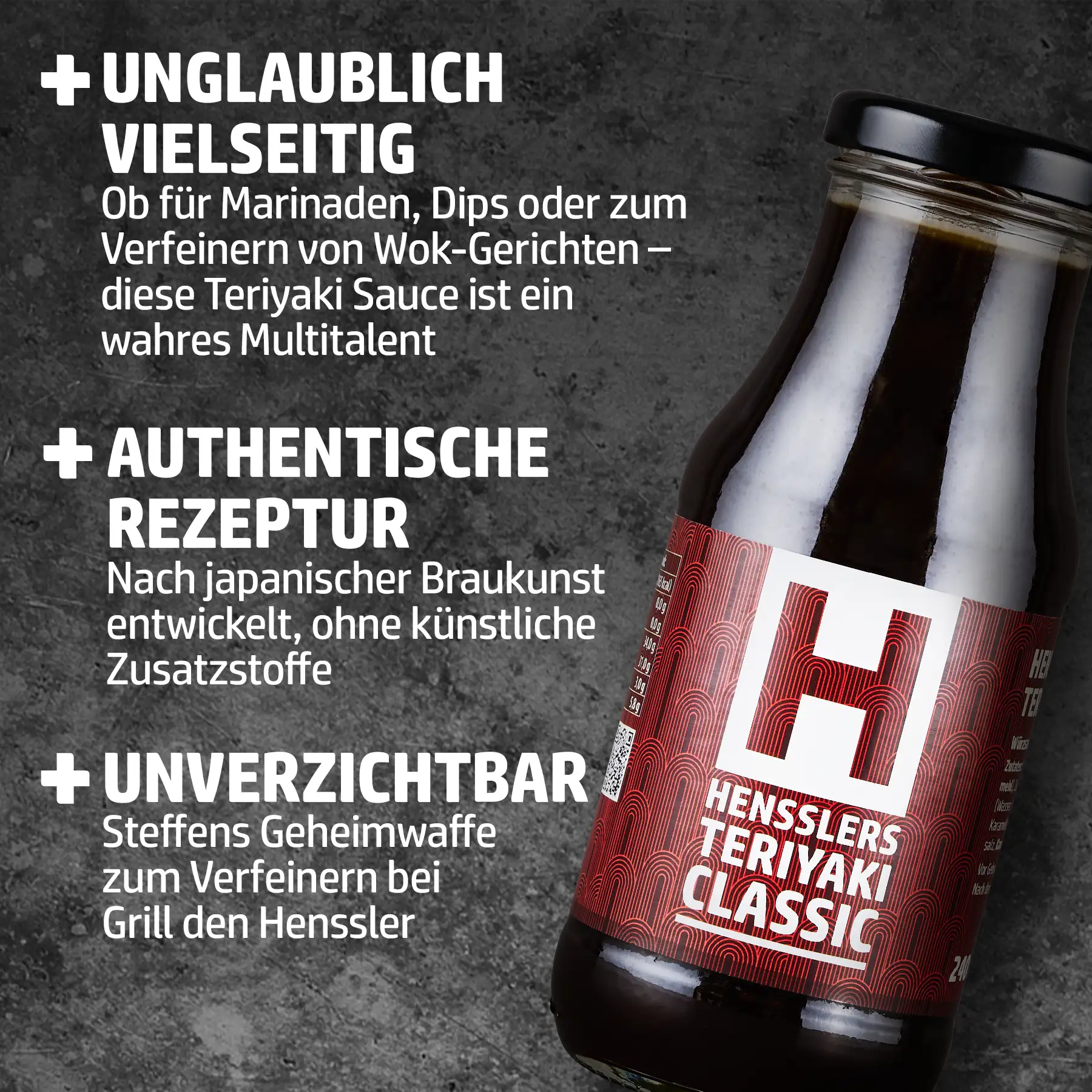 Hensslers Teriyaki Sauce Classic online kaufen