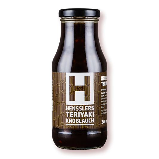 Hensslers Teriyaki Sauce Knoblauch